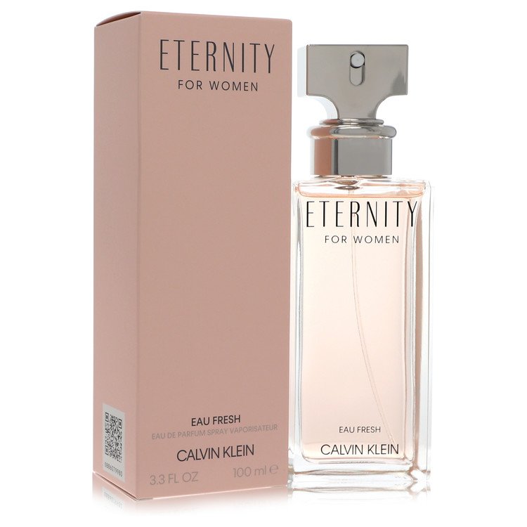2736 Eternity Eau Fresh by Calvin Klein Eau De Parfum Spray 3.4 oz for Women