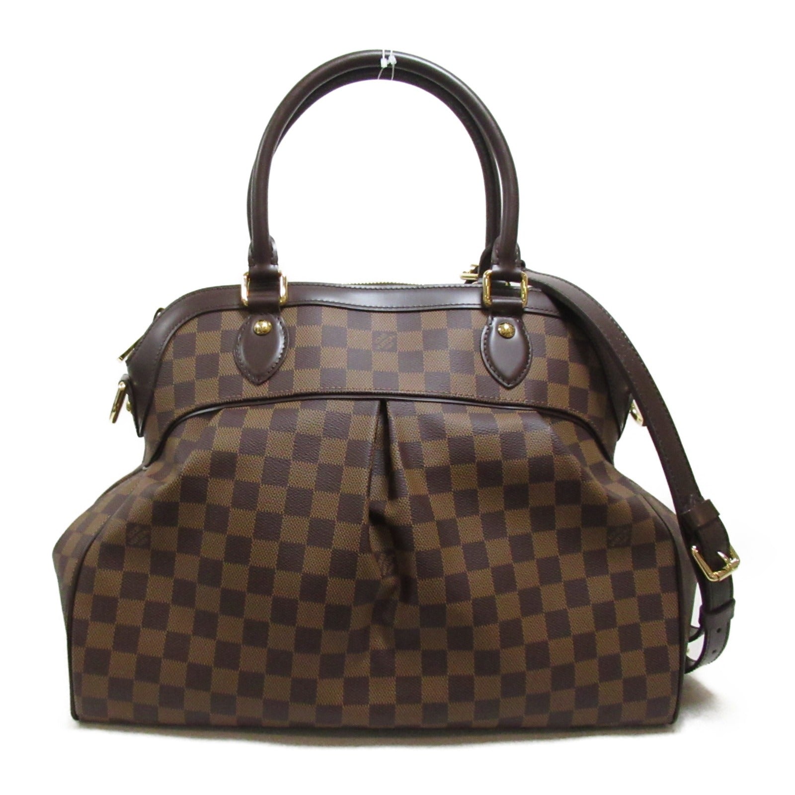 2604 Louis Vuitton Trevi 2way Shoulder Bag Brown N51998