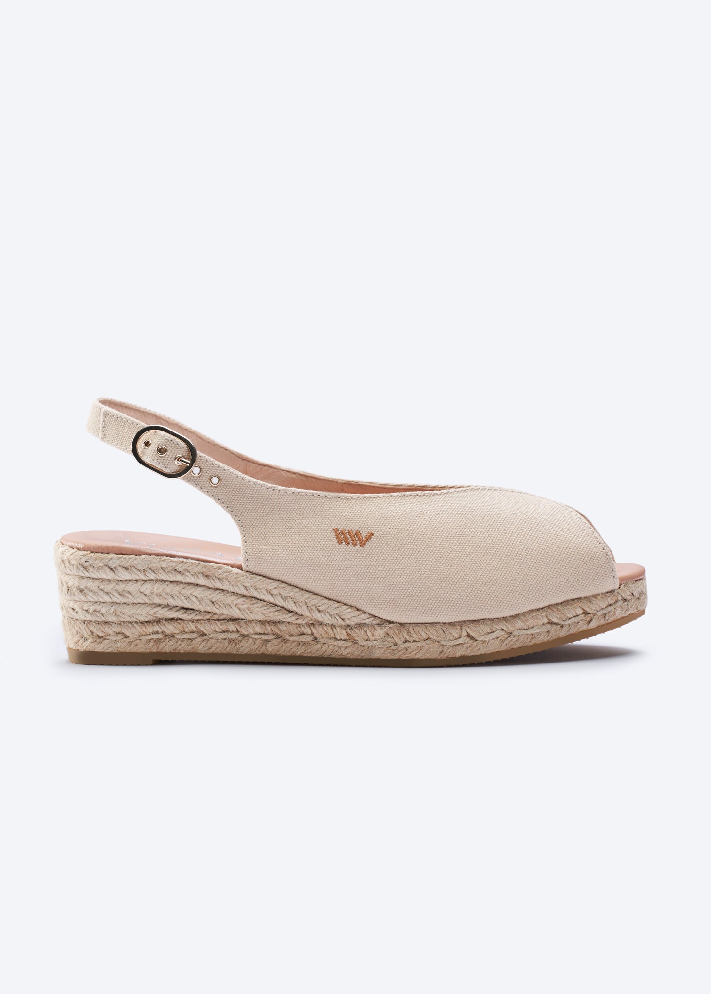 2579 Verneda Canvas Espadrille Sandal Wedges