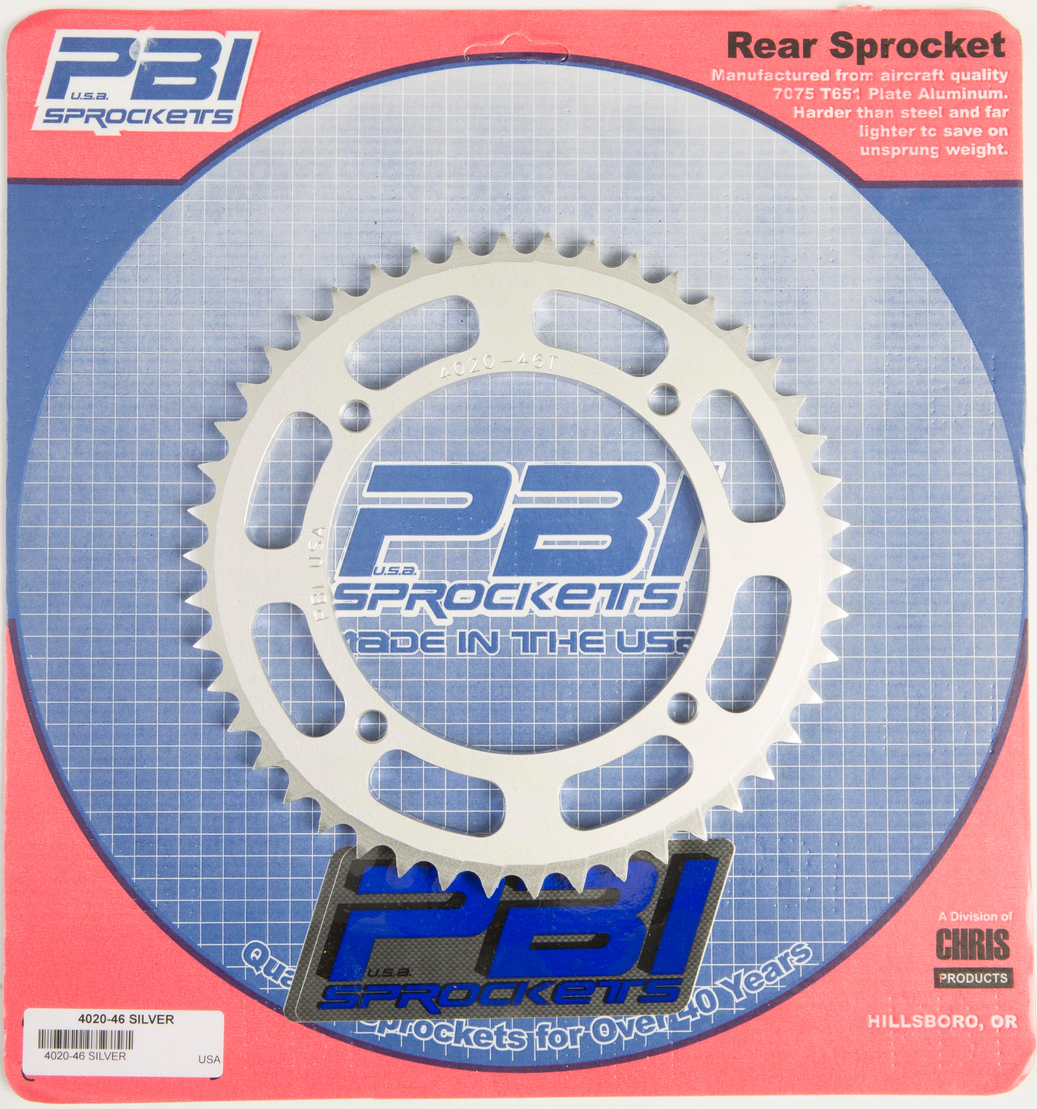 PBI Rear Sprocket Aluminum 46t 420 Kaw/Suz