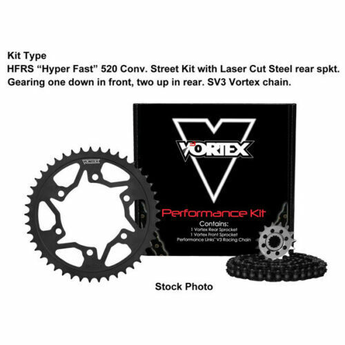OCP PARTS WAREHOUSE Vortex Yamaha YZF600R 1994 2007 V3 Chain Sprocket Kit 14 49 520SX3