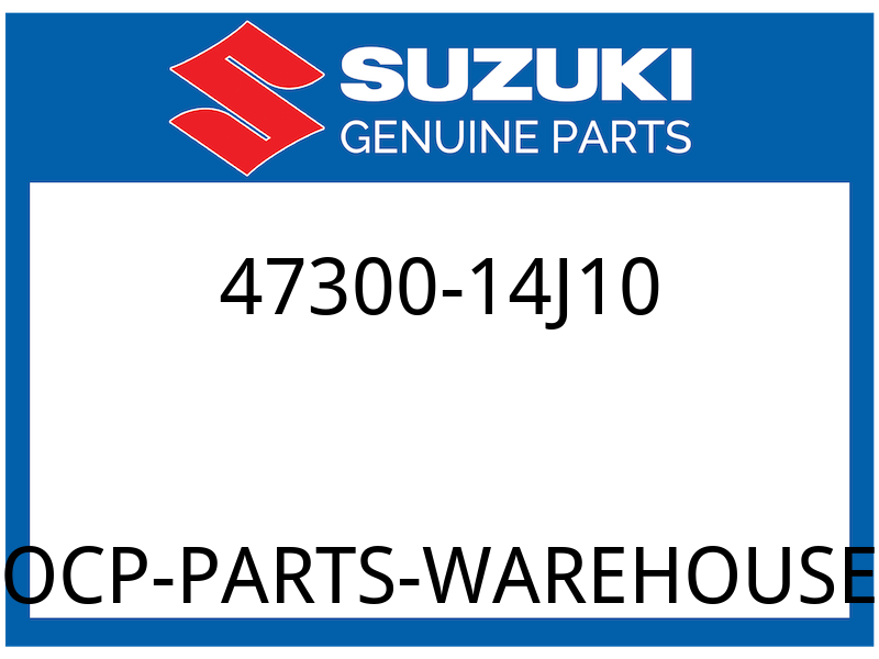 Suzuki OEM Part 47300 14J10 COVER ASSY,FRAME CTR