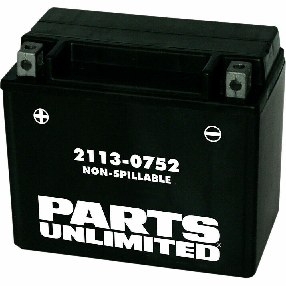 Parts Unlimited AGM Battery 2113 0752