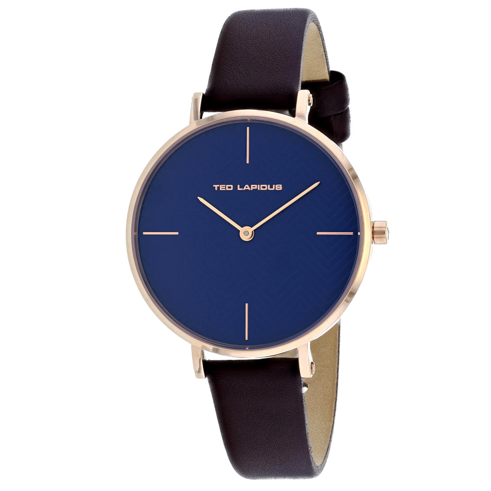 2355 Ted Lapidus Women's Blue dial Watch