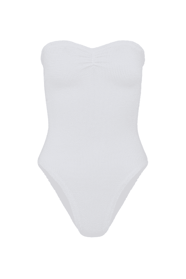 HUNZA G Brooke Swim White