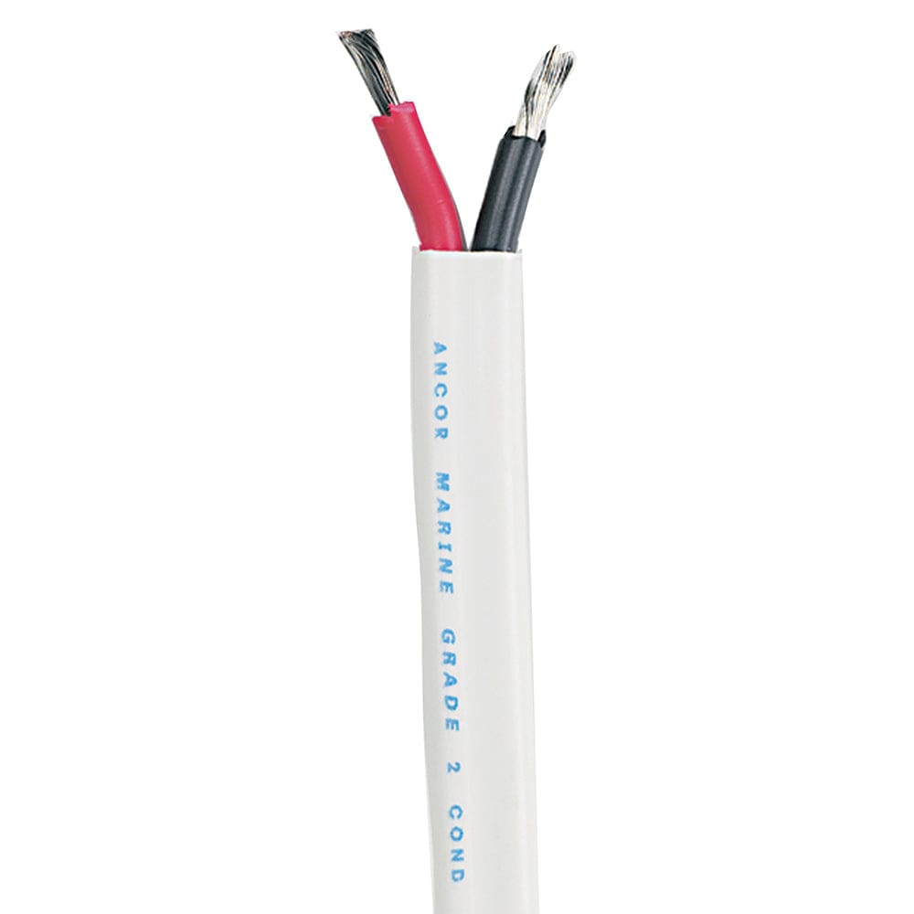 Ancor Standard Duplex Cable   Flat 10/2 AWG   2 x 5mm Red/Black   400' [121140]