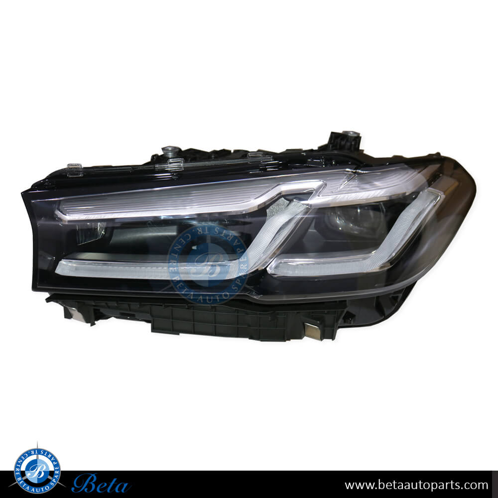 BETAAUTOPARTS BMW 5 Series G30 LCI (2021 2023), Headlamp Adaptive LED (Left), China, 63119479261
