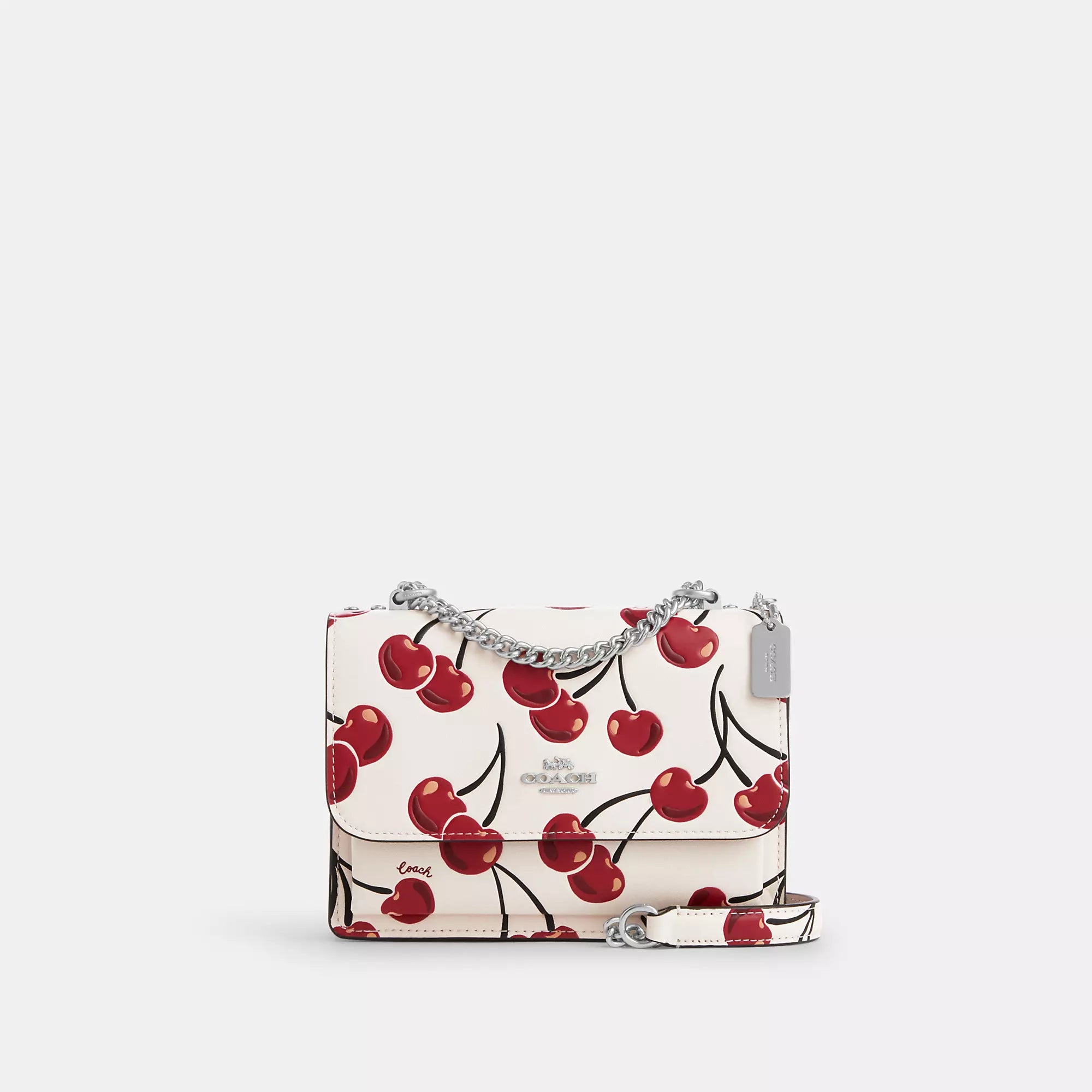2037 Coach Outlet Mini Klare Crossbody Bag With Cherry Print