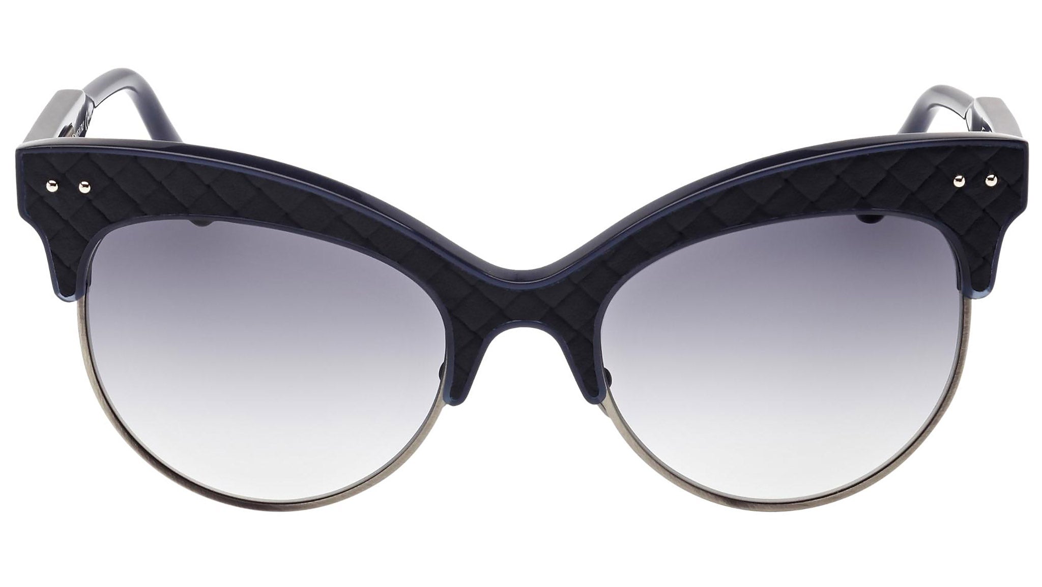 BOTTEGA VENETA BV0014S 004 blue and gradient grey