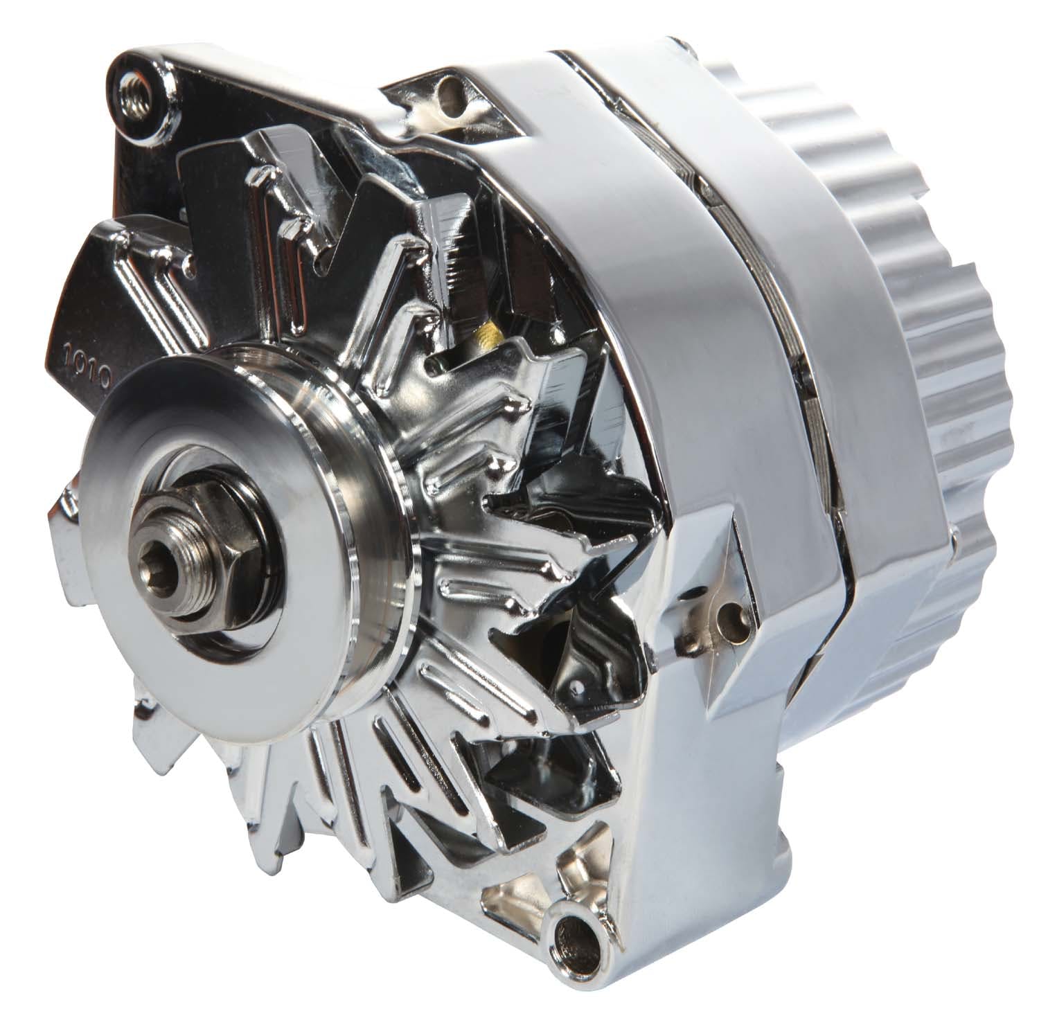 PROFORM 66445N Alternator; GM 73 86 with Internal Regulator; Machined Pulley; Chrome; 100% New
