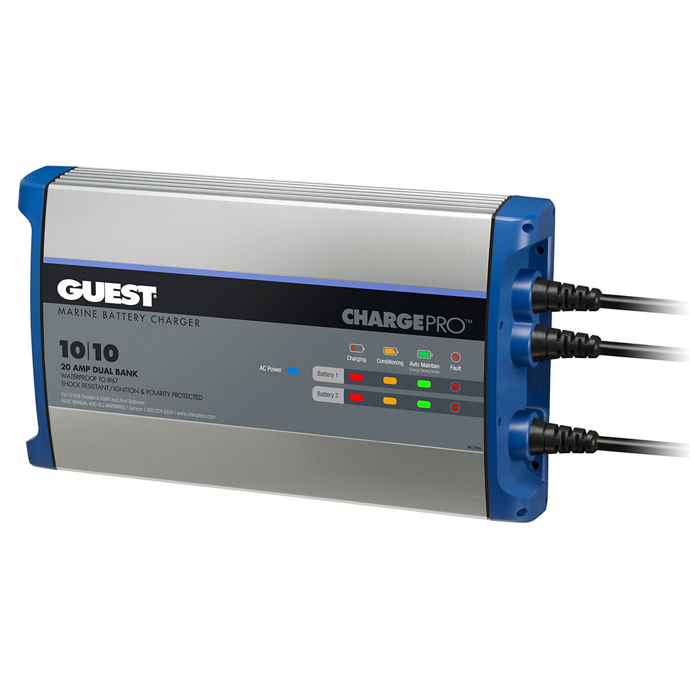 Guest On Board Battery Charger 20A / 12V   2 Bank   120V Input [2720A]