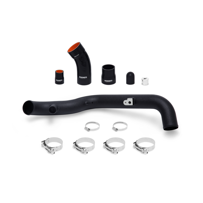 Mishimoto 2014+ Ford Fiesta ST Hot Side Intercooler Pipe Kit   Wrinkle Black
