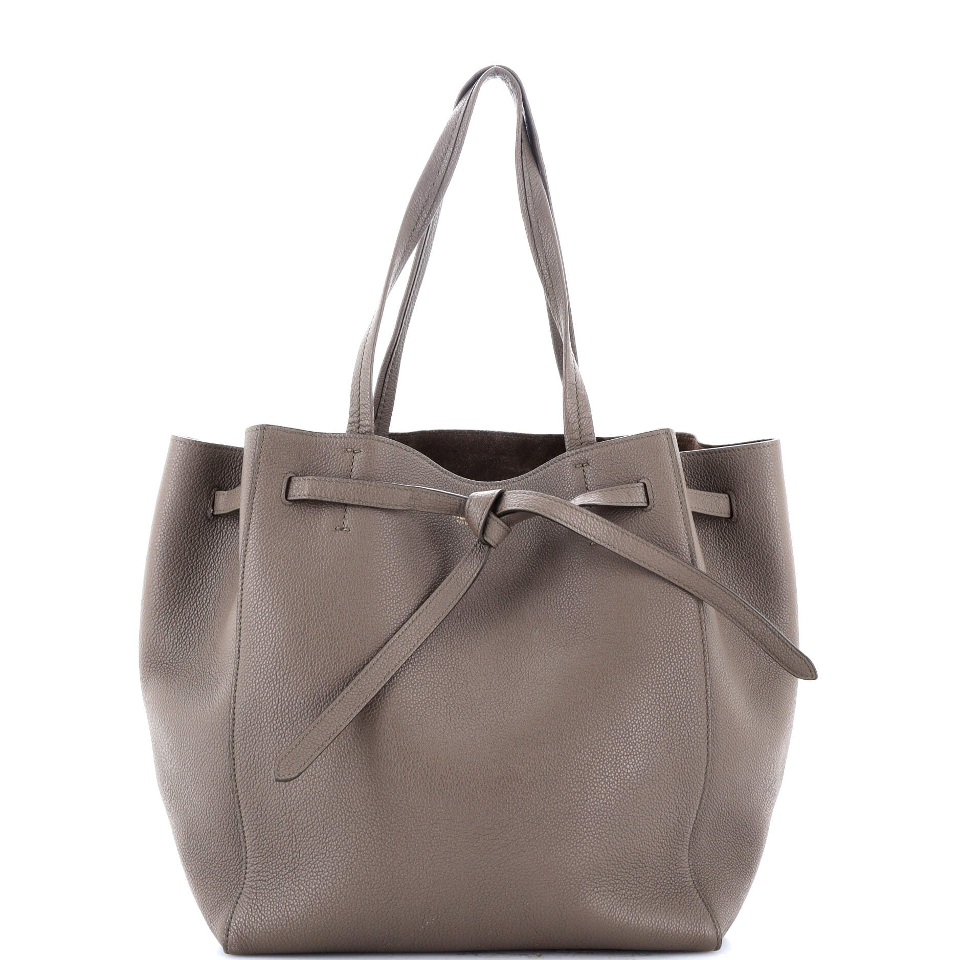 2860 Phantom Tie Cabas Tote Leather Small
