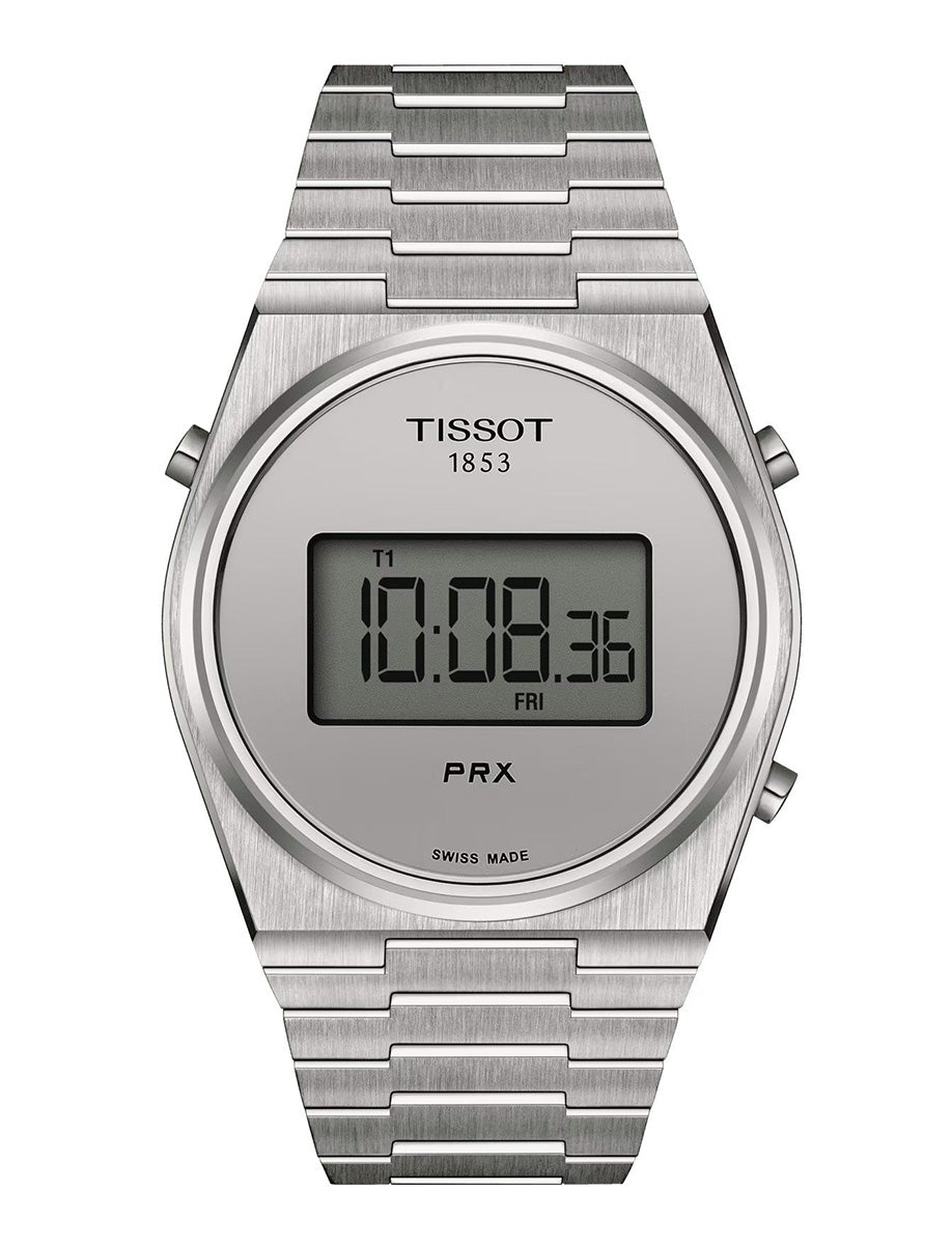 2818 Tissot PRX 39mm Silver Digital Dial Steel Men's Watch T137.463.11.030.00