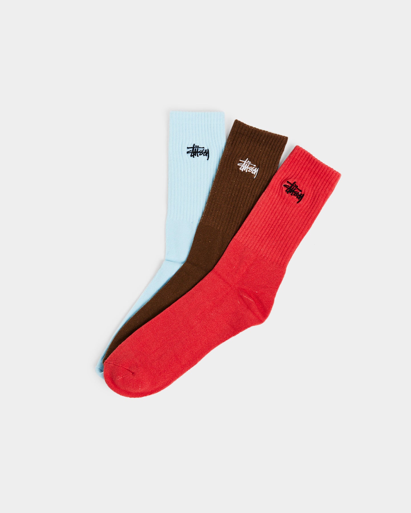 Stussy Graffiti Sock 3 Pack Multi