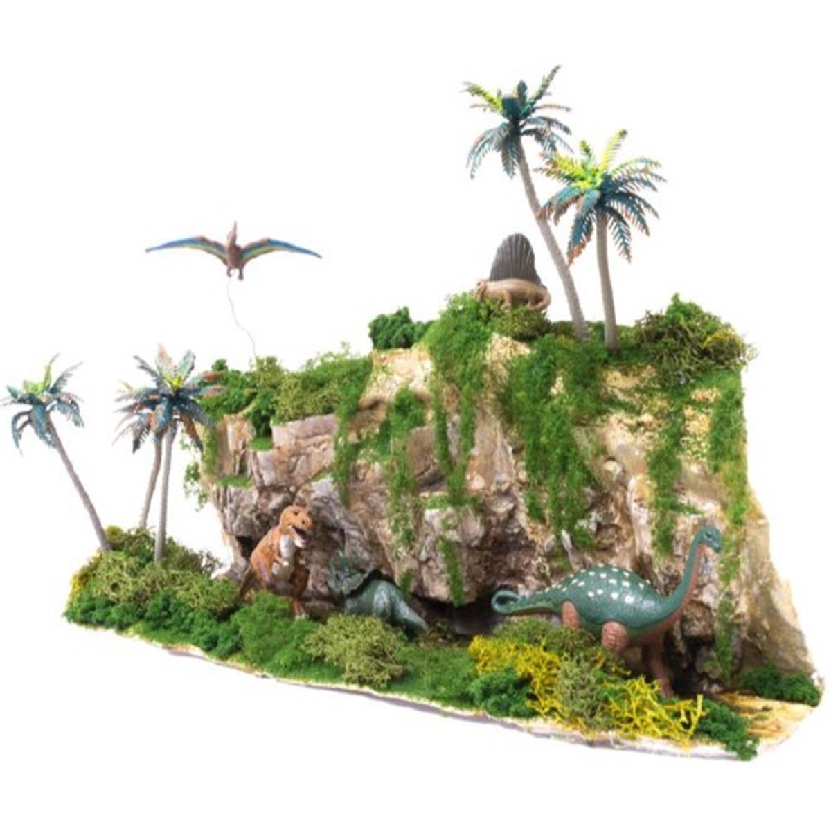 2297 Woodland Scenics Scene A Rama Landscapes Dinosaur Ridge Diorama Kit