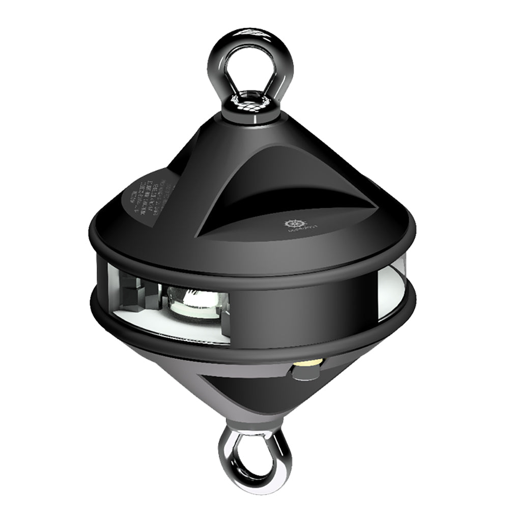 Lopolight Series 200 012   Hoist Light   2NM   White   Black Housing [200 012G2 H1C B]