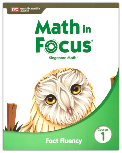 MARSHALL CAVENDISH CORPORATION Math in Focus Singapore Math Fact Fluency Course 1 (Grade 6)