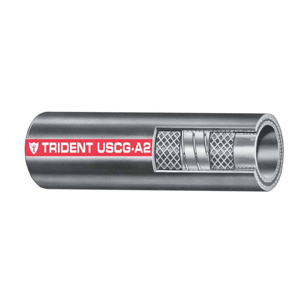 Trident Marine 1 1/2" x 50 Coil Type A2 Fuel Fill Hose [327 1126]