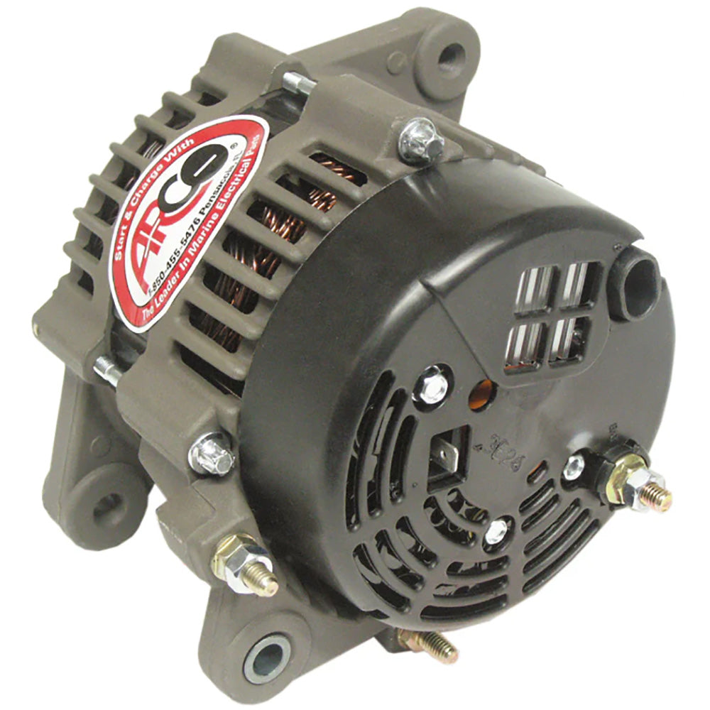 ARCO Marine Premium Replacement Alternator w/Single Groove Pulley   12V, 70A [20810]