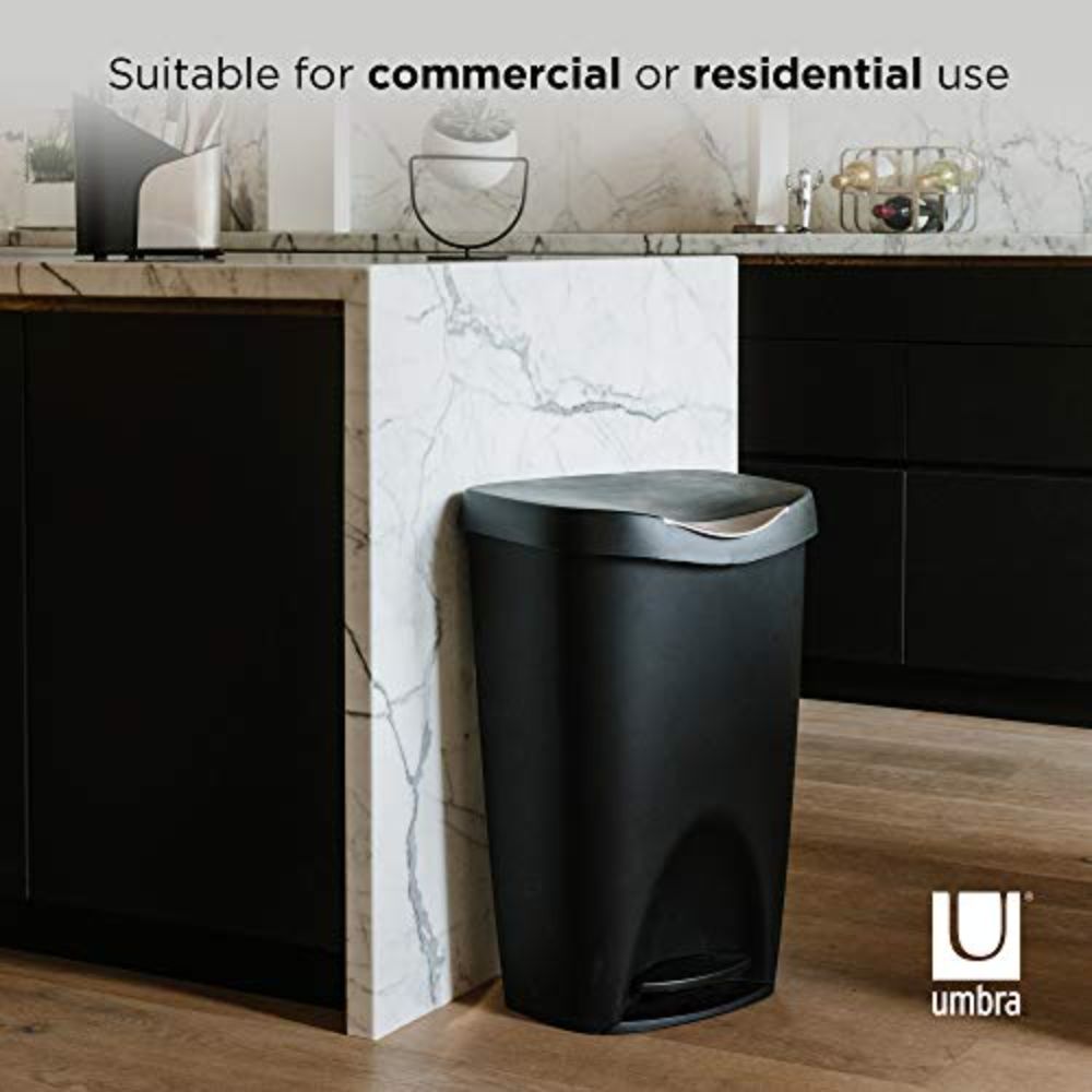 2570 Umbra Brim Step On Trash Can