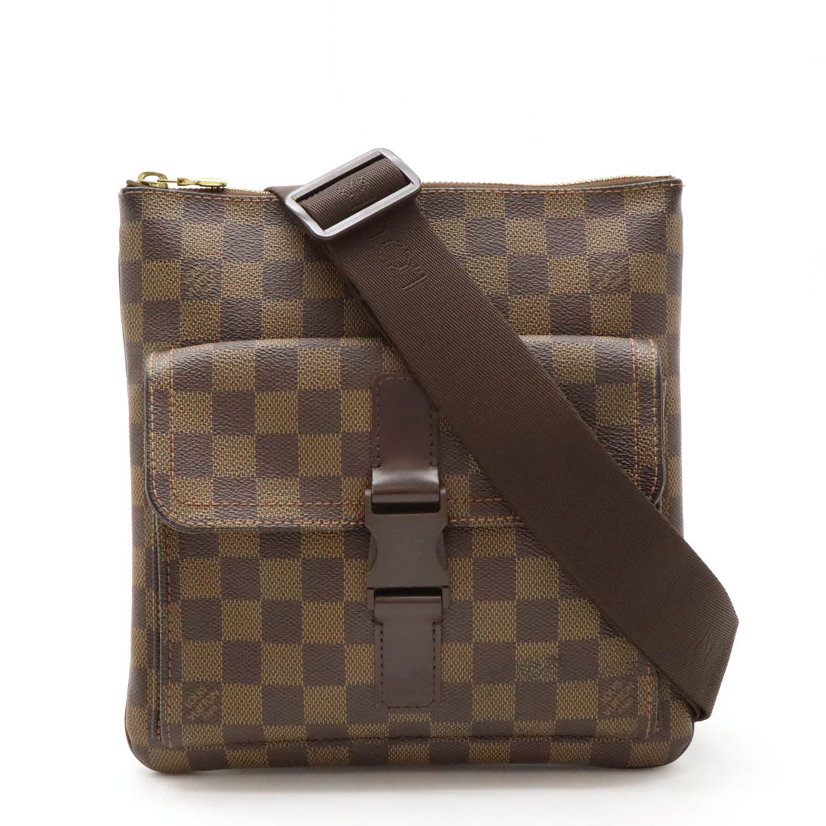 2604 Louis Vuitton Damier Pochette Melville Shoulder Bag