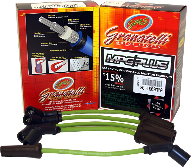 GRANATELLI MOTOR SPORTS Granatelli 80 84 Ford Medium Truck 8Cyl 6.1L MPG Plus Ignition Wires