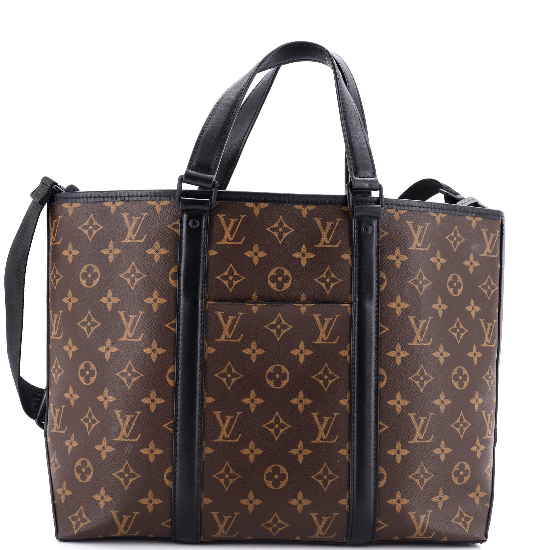 2860 Weekend Tote Macassar Monogram Canvas PM