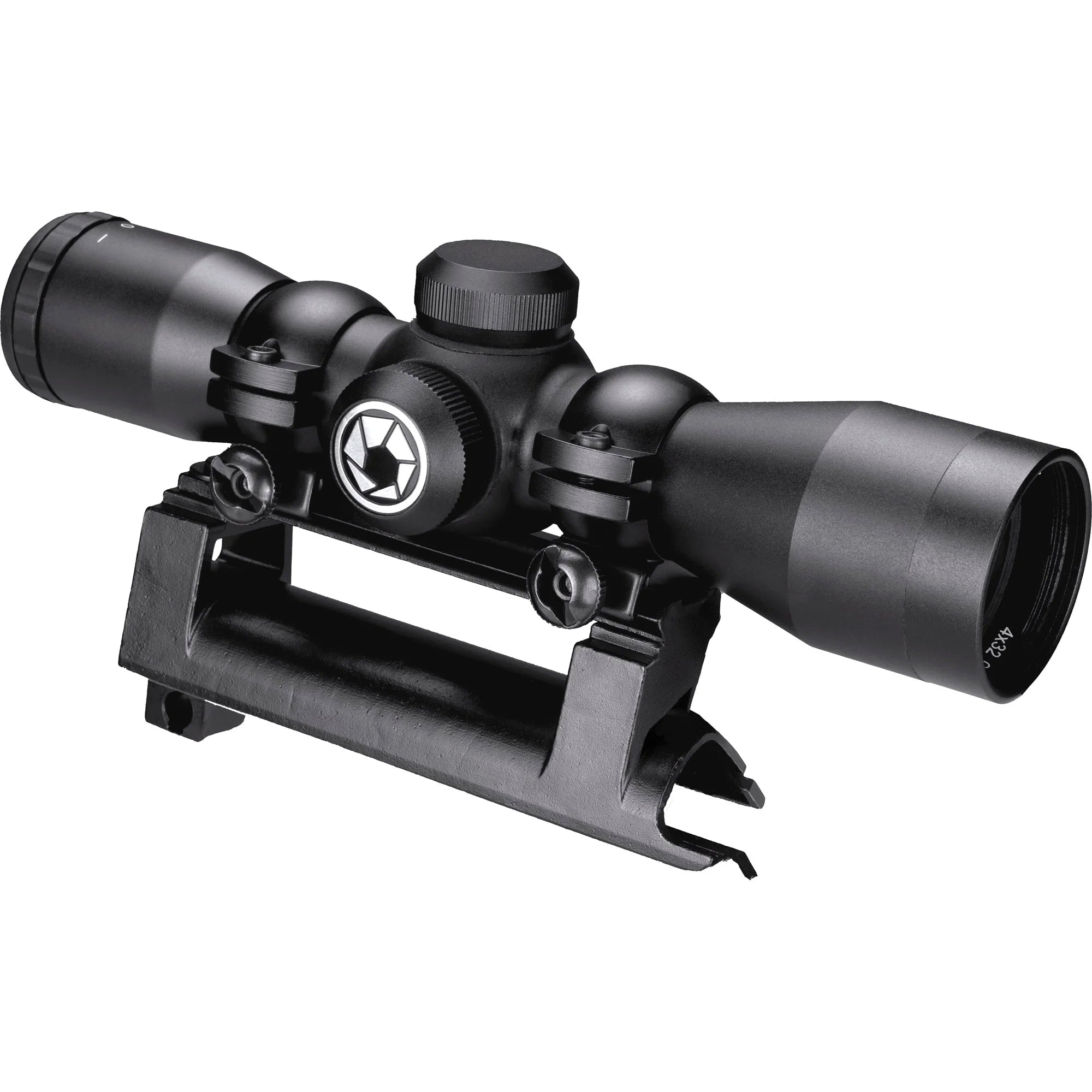 BARSKA 4x32mm Contour SKS 30/30 Rifle Scope with Base and Rings AC10882