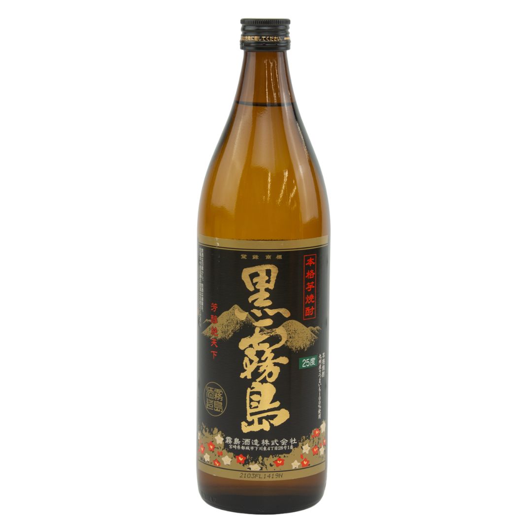 KIRISHIMA SHUZO KURO KIRISHIMA 25% / SHOCHU (900ml)