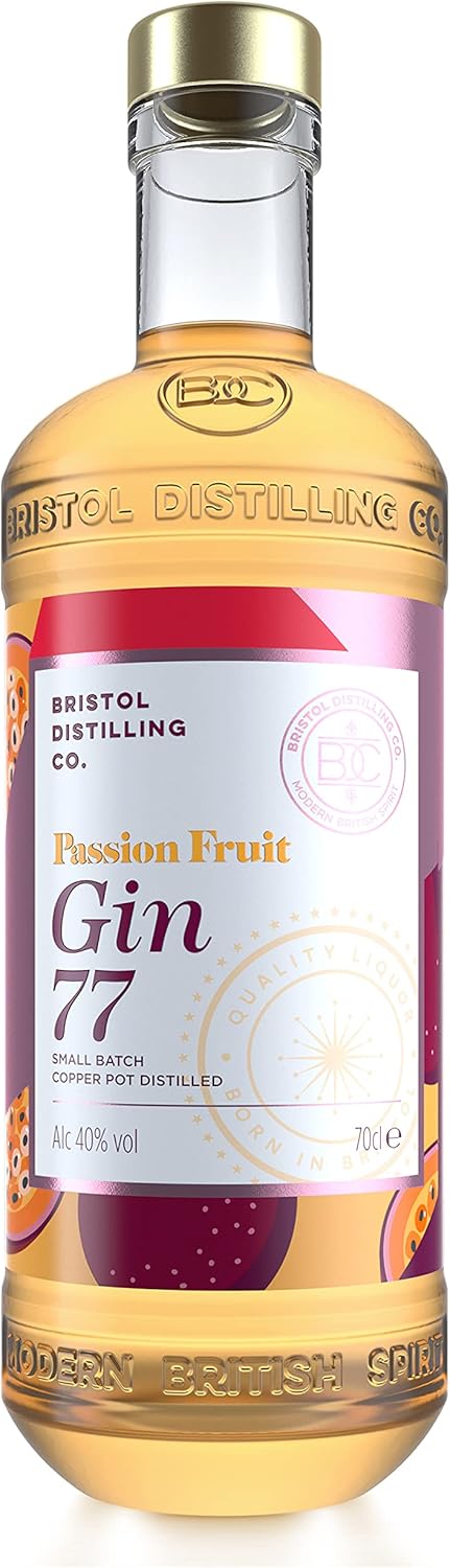 BRISTOL DISTILING CO Bristol Distilling Co. Passion Fruit Gin 77 70cl