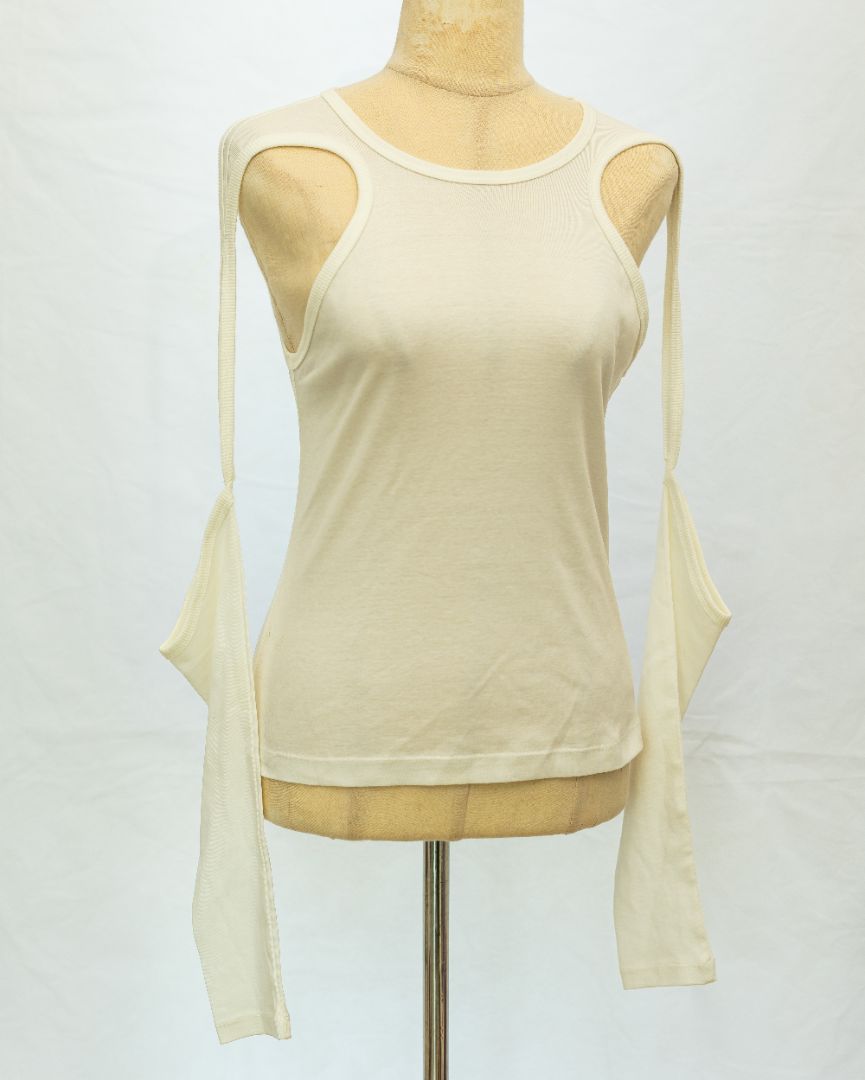 Dion Lee White Modular Long Sleeve Shirt