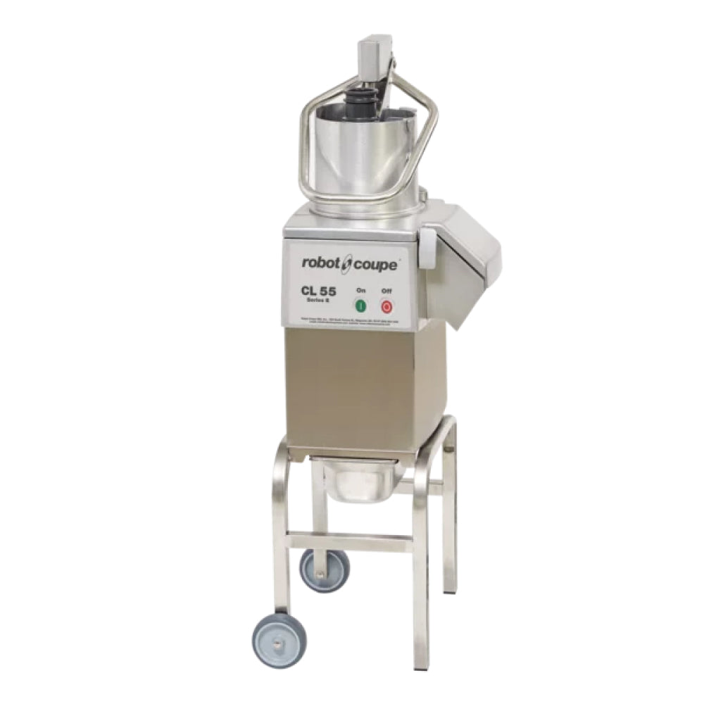 Robot Coupe CL55 Pusher Vegetable Preparation Machine With 2 Discs   2.5 Hp / 120V