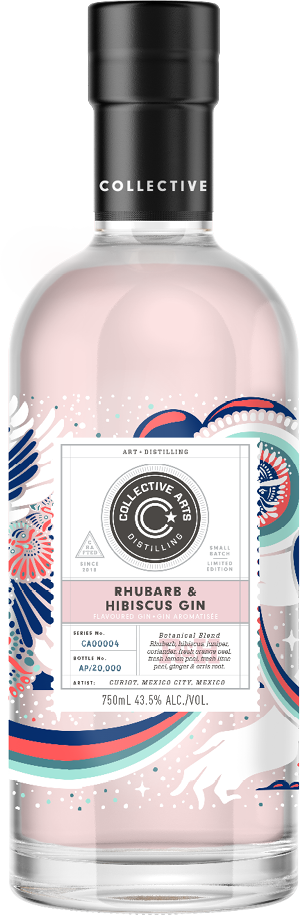 Collective Arts Rhubarb & Hibiscus Gin