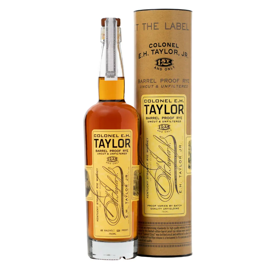 COLONEL E.H. TAYLOR Colonel E. H. Taylor, Jr. Barrel Proof Rye Whiskey 750mL
