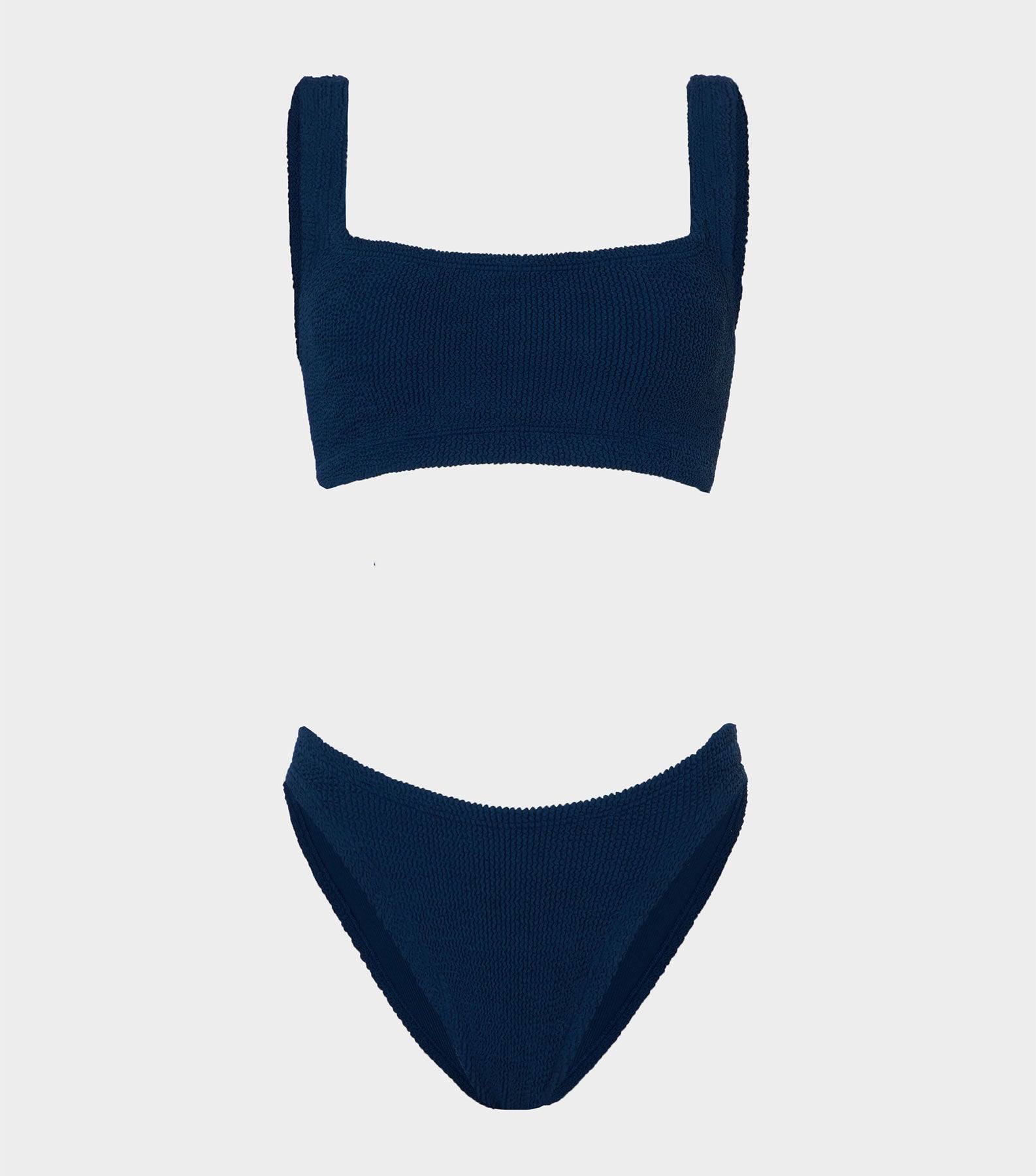 HUNZA G Coverage Xandra Bikini   Navy