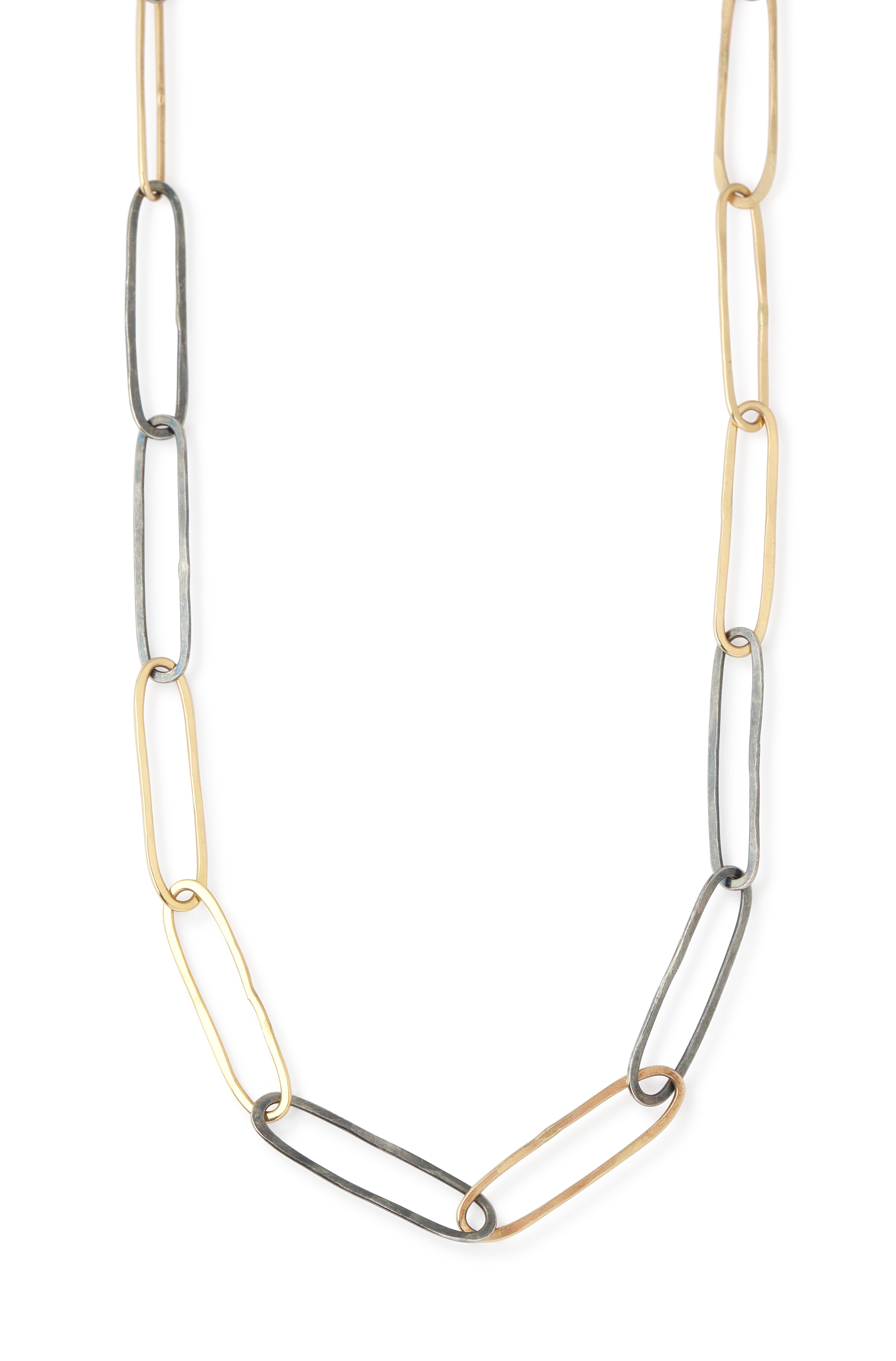 Paperclip Chain Necklace by Erin Cuff
