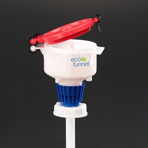 CP LAB SAFETY 4" ECO Funnel with 63mm cap adapter (Red)