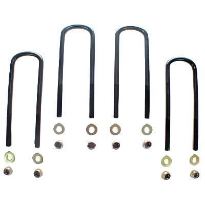 Fabtech 00 04 Ford F250/350 4WD Round U Bolt Kit   5/8 18 x 16.50 x 3.50