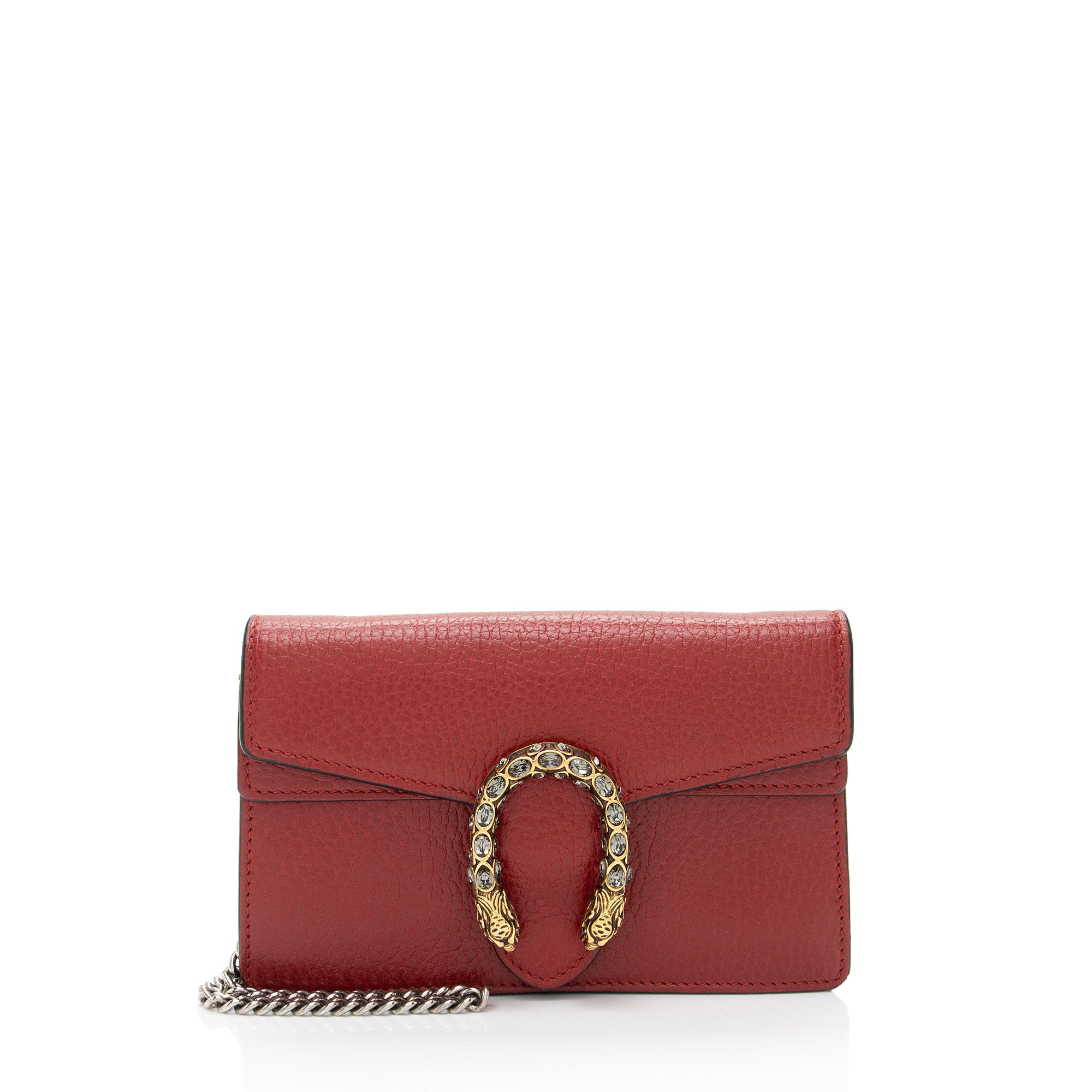 Gucci Leather Dionysus Super Mini Bag (SHF GZ2wiR)
