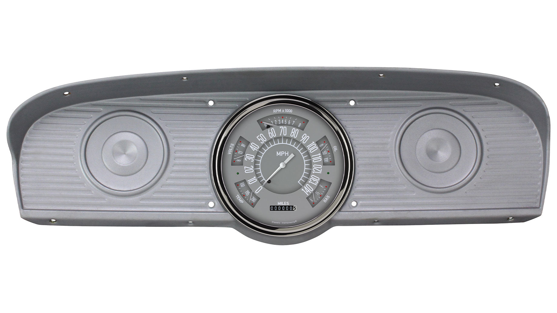 TOMS OFFROAD CLASSIC INSTRUMENTS Gauge Cluster 61 66 Ford F100, Gray (10 73 ohm)