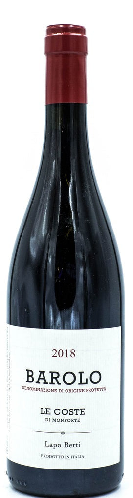 MFW Lapo Berti Barolo Le Coste 2018 2018
