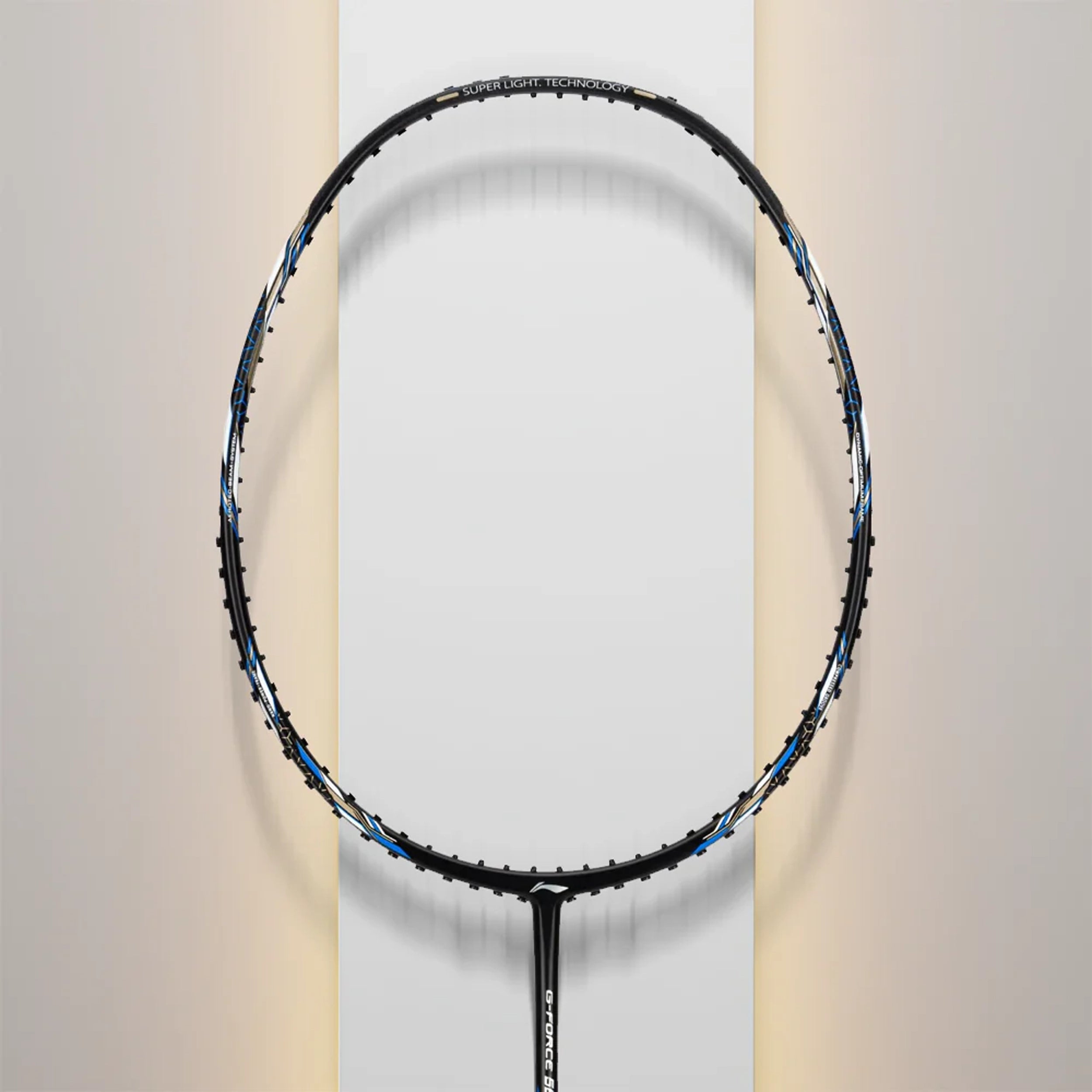 Li Ning GForce 5800 Superlite Badminton Racket   Black  Charcoal  Blue