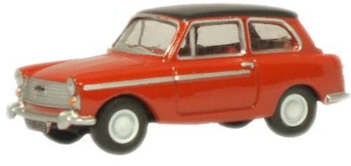 Oxford Diecast Agate Red/Black Austin A40   1:76 Scale