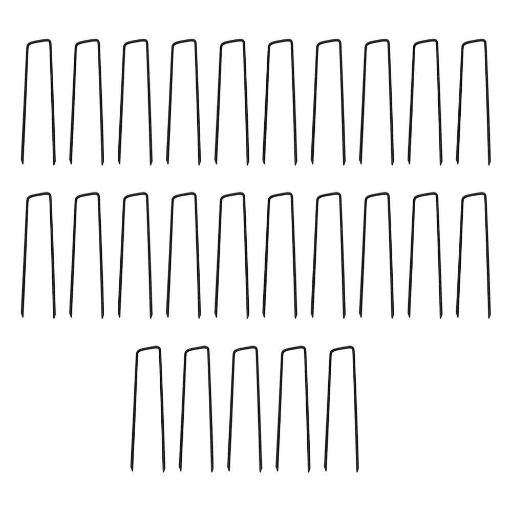 RELIABLE AFTERMARKET PARTS, INC® (25) Lawn Staples For Sod Landscape Fabric Underground Dog Fencing Landscaping