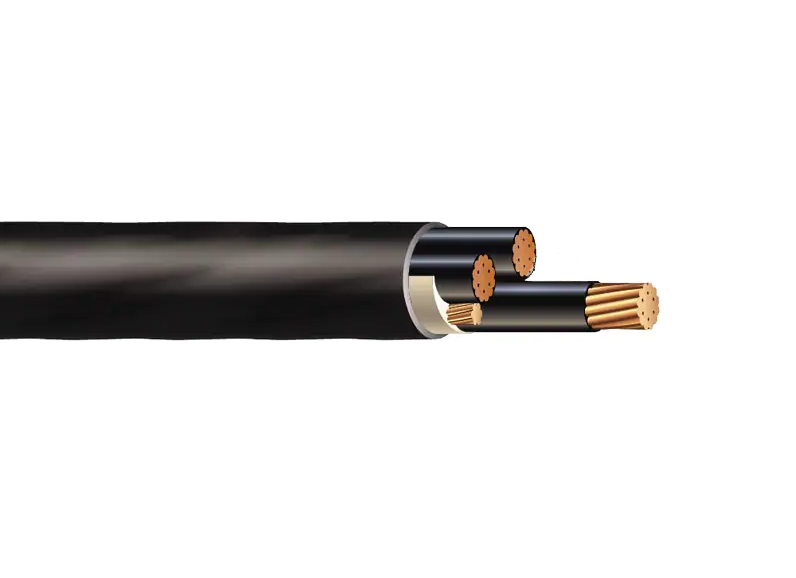 NASSAU NATIONAL CABLE 1000' 1 AWG 3C Unshielded Tray Cable W/ Ground XLPE Insulation PVC Jacket 600V E2
