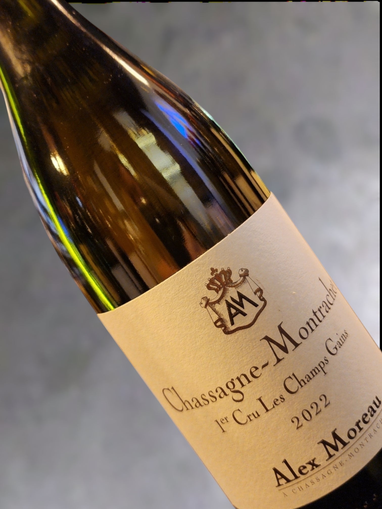 MAVERICK Alex Moreau Chassagne Montrachet 1er Cru Les Champ Gains 2022