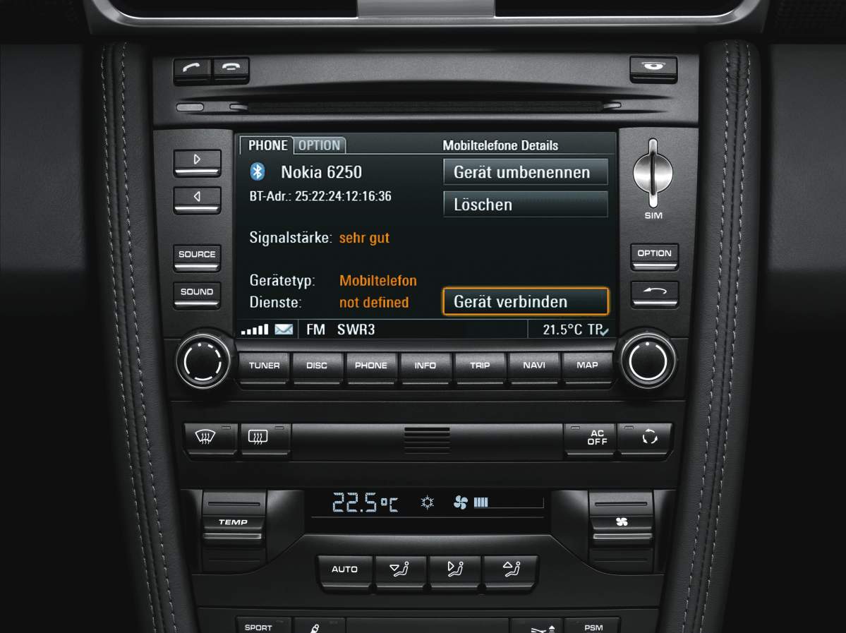 GENUINE PORSCHE Porsche Mobile Phone Preparation   99704490233   987 04 12   997 05 12  99704490233