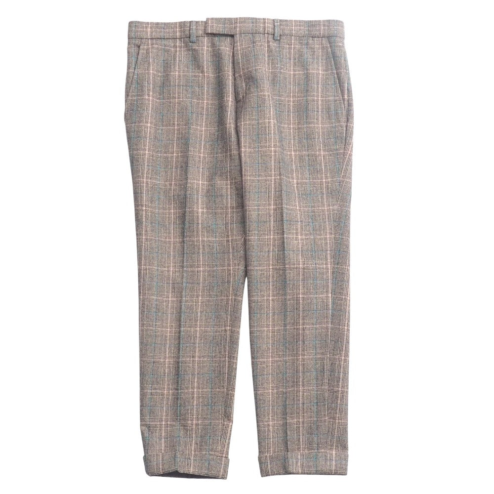 GUCCI Pants wool Black Beige Blue type 720965 50