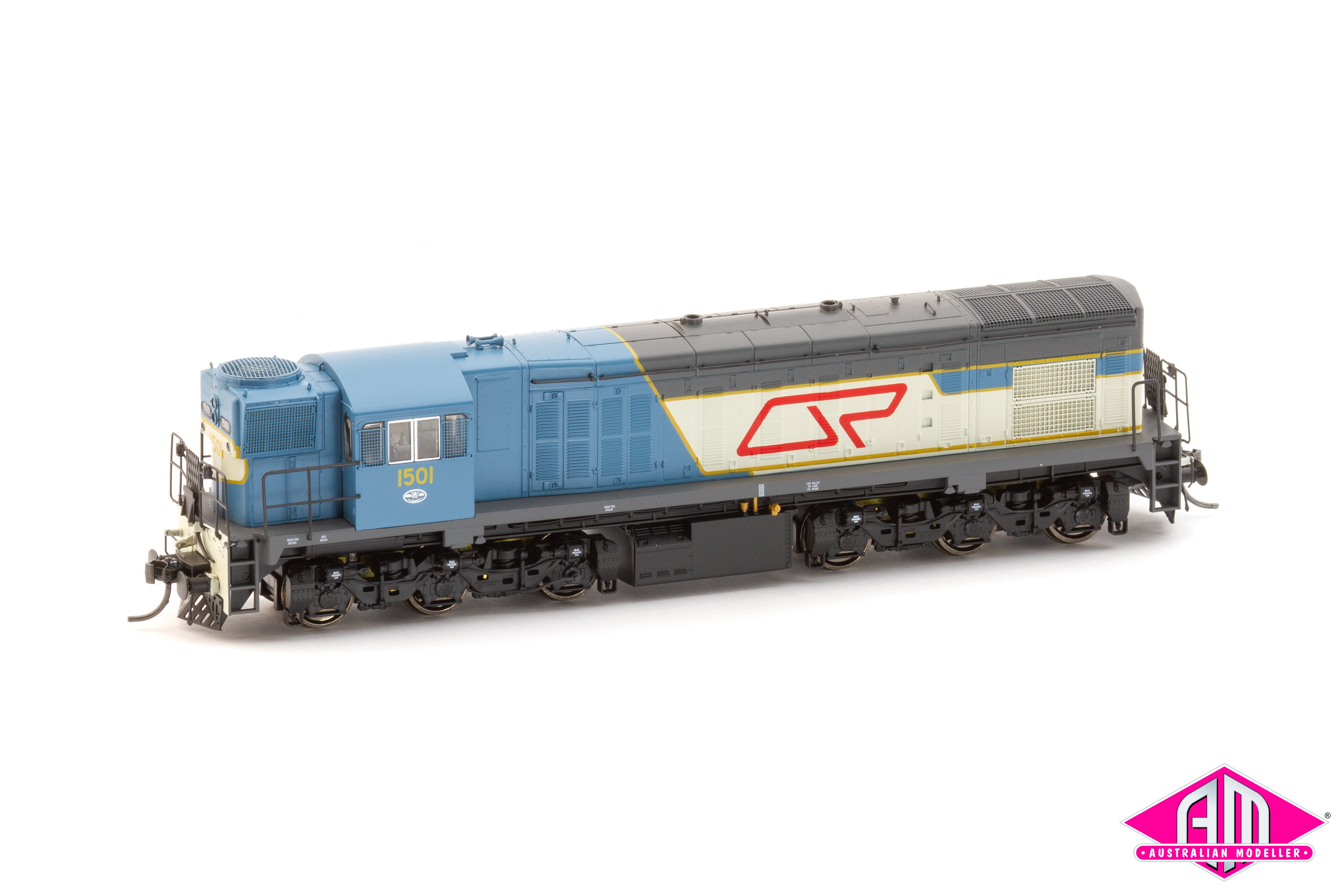SDS MODELS 1460 / 1502 Class Locomotive, 1501 Late QR Logo with Dynamic Brake 1970/90s, (HO Scale)